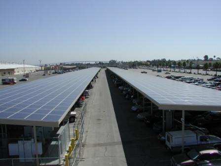 San Diego Naval Base PV Carport