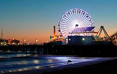 Santa Monica Pier 1996